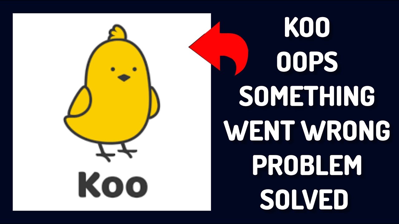How To Solve Koo App "Oops Something Went Wrong Please Try Again Later" Problem|| Rsha26 Solutions