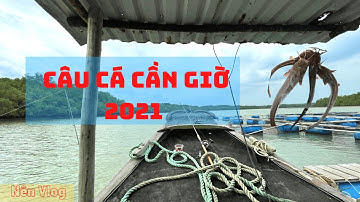 Câu cá  Cần Giờ 2021 trên bè cả ngày