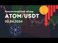ATOM/USDT от 02.04.2024 аналитический обзор
