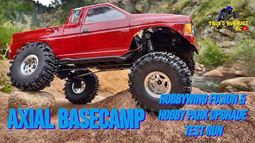 Axial Basecamp: HobbyWing Fusion and Hobby Park Upgrade Test Run