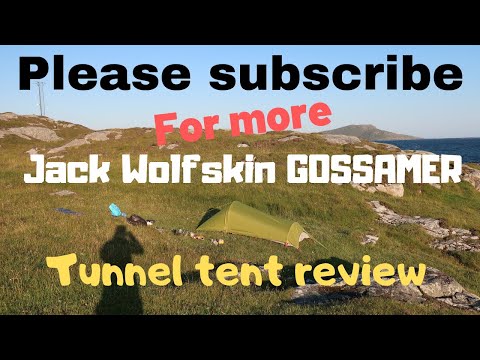 Jack Wolfskin GOSSAMER Tunnel tent review
