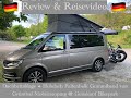 Review VW T6 California: Hubdach Gummiband, Dachbettablage Grünthal-Mobilcamping, Bikepark Geißkopf