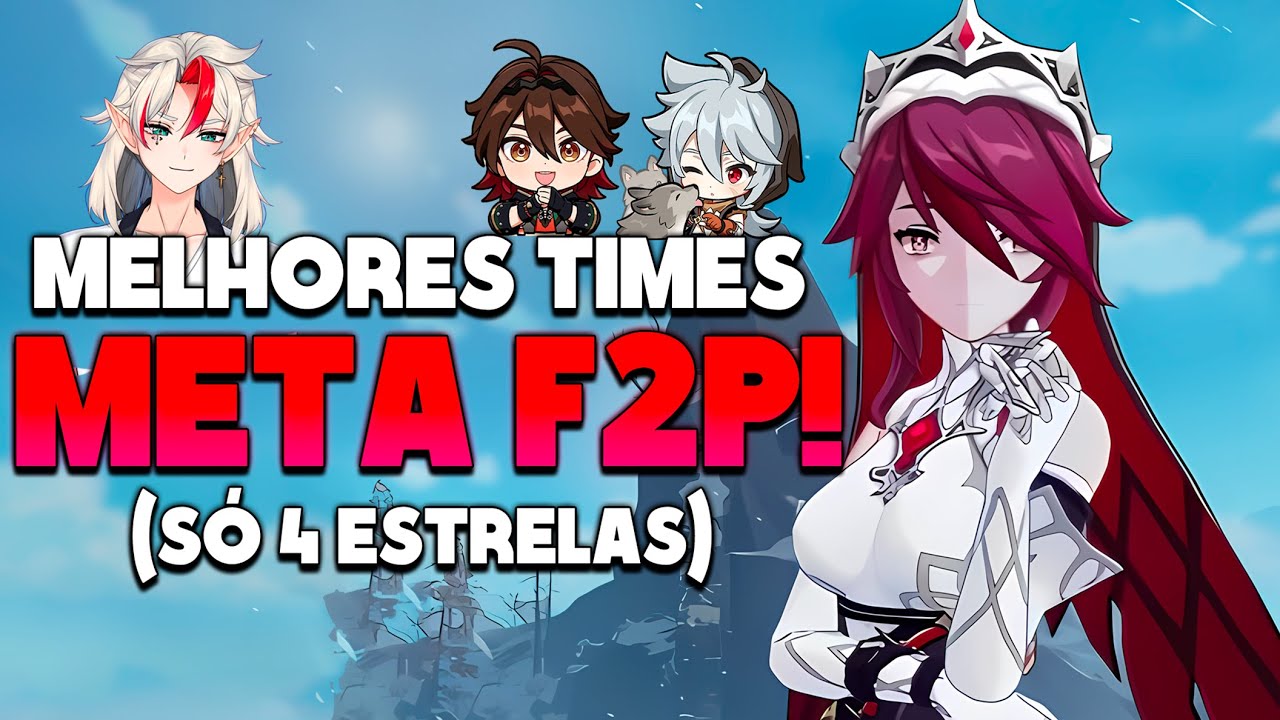 Esses TIMES F2P são OS MELHORES em 2026 | Genshin Impact