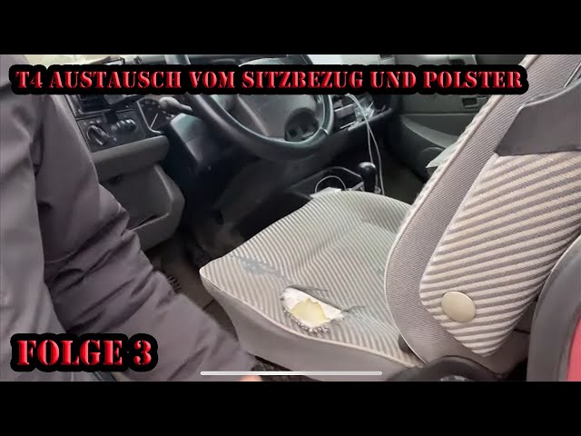 Neues Polster 💯- Sitzpolster und Sitz neu beziehen. Sitzbezug und  Sitzpolster für Autositze 