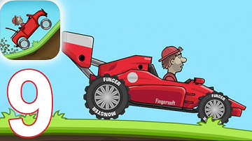 Hill Climb Racing - Part 9 - Racer Car - Gameplay Walkthrough Video (iOS Android)