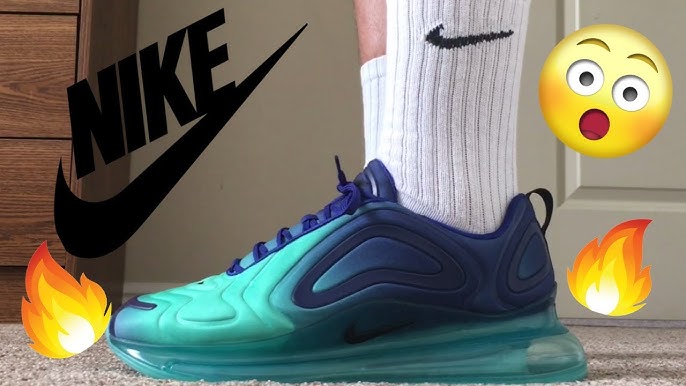 NIKE AIR MAX 720 "IRIDESCENT BLACK/METALLIC SILVER" UNBOXED! - YouTube