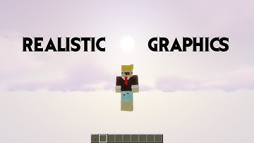 MINECRAFT REALISTIC GRAPHICS - Extreme Shaders & 3D Texture Pack (1.14.3)
