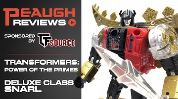 Video Review: Transformers: Power of the Primes - Deluxe SNARL