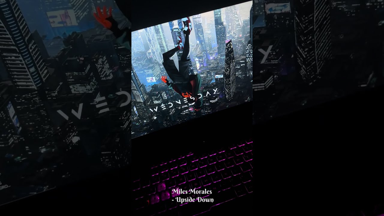 Spider-man Miles Morales Chill Falling Gaming Wallpaper, HD Games 4K  Wallpapers, Images and Background - Wallpapers Den