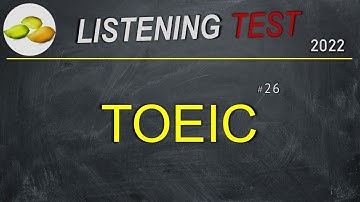 TOEIC Listening Test 26