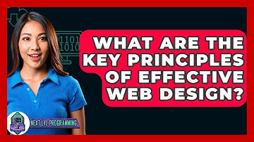 What Are The Key Principles Of Effective Web Design? - Next LVL Programming