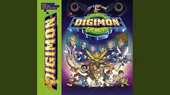 Image of the Digimon Movie as official cover art