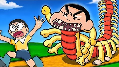 Shinchan Became Infected Spider Monster! 😈