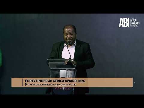 Forty Under 40 Africa Awards - A Solidarity Message from Acting South Africa Ambassador to Ghana