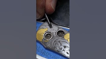 What do you think of the project so far?  #stlouisartist #customengraving #acanthus #scroll #knife