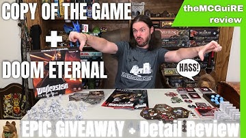 WOLFENSTEIN Board Game Full Detail Review