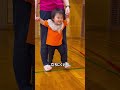 転びやすい子にペンギン歩き#運動あそび