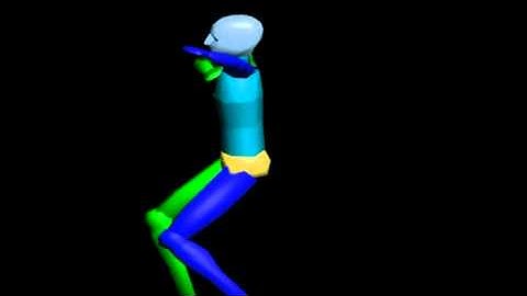 Kinect motion capture test 2 for PC 3ds MAx