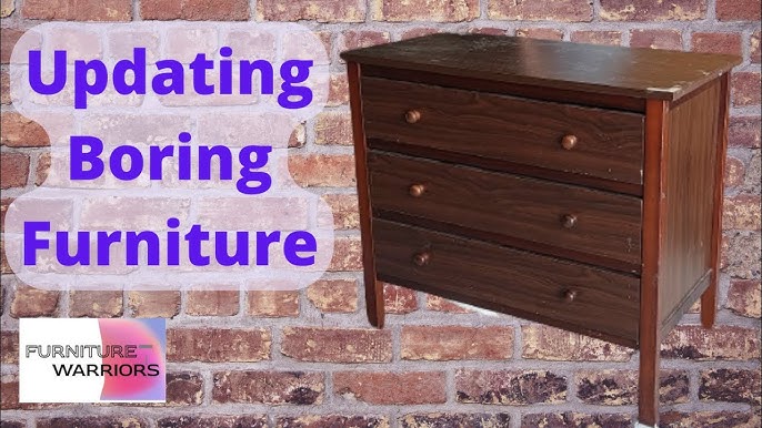 From Drab to Barbie Fab: Extreme Furniture Makeover with Glossy Spray Paint  