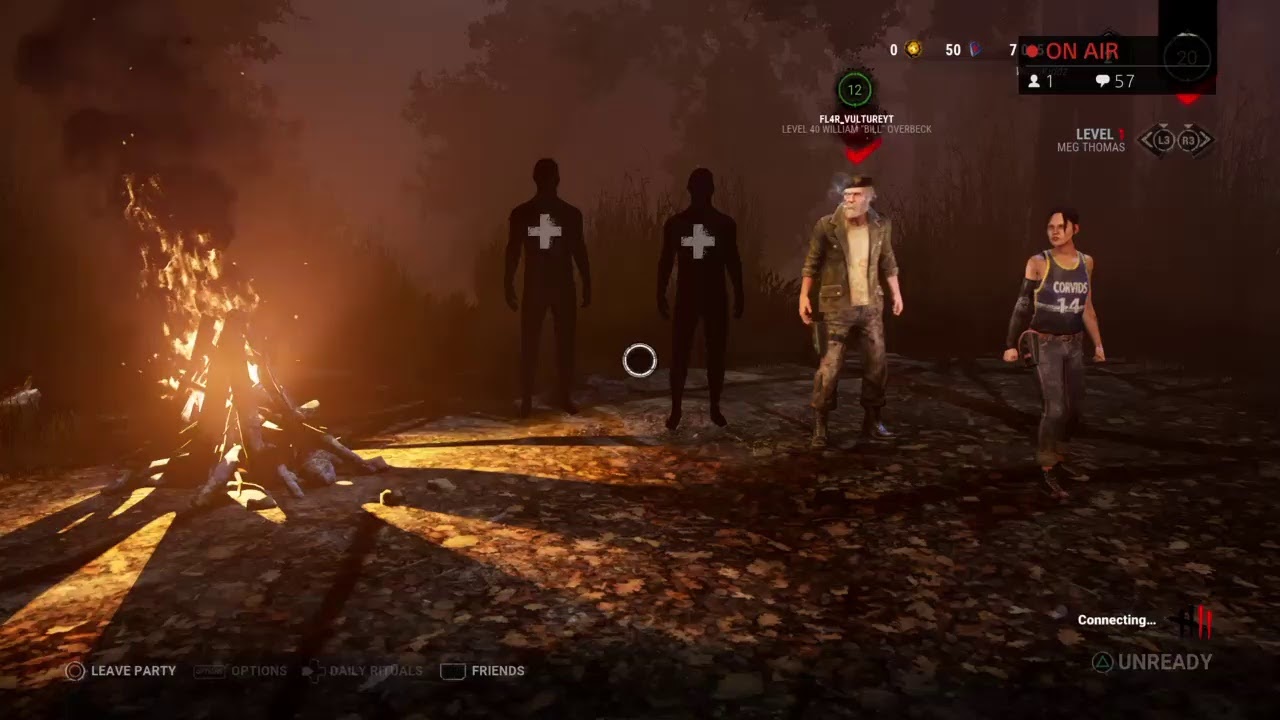 Dead by daylight first time - YouTube