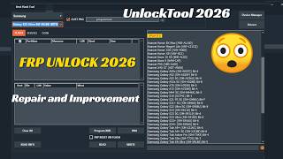 UnlockTool 2026 fixed Full version | The best tools for repairing and flashing your Android device