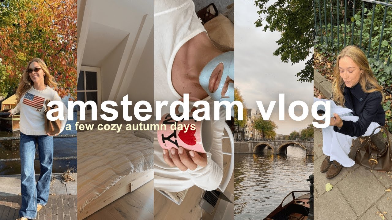 Амстердамский видеоблог | Несколько уютных осенних дней из жизни 24-летнего парня