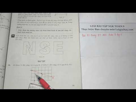Video Giải bài 50 trang 95 SGK toán 8 tập 1 - youtube