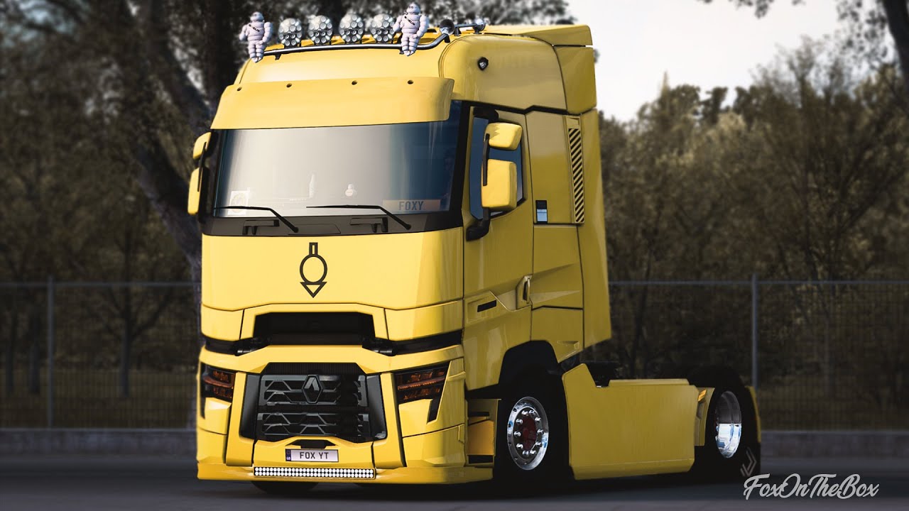 Ets2 1 43 Renault Range T Tuning Pack Euro Truck Simulator 2 Mod Youtube