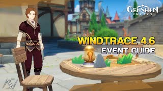 Windtrace 4.6 (Event Guide) - Rebel Vs Hunter Gameplay | Genshin Impact