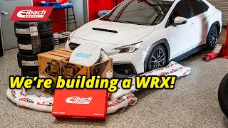 #TeamEibach Garage: Suspension, exhaust, wheels and tires for the new WRX! @EibachUSA