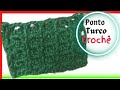 Ponto turco em croche diferente / ponto turco Crochê em relevo / Ponto relevo crochê Marly Thibes