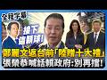 鄭麗文訪陸及返台