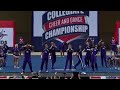 2021 Weber State Cheer team Grand National Champions performance