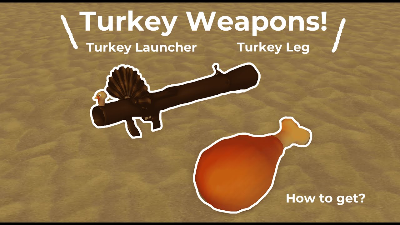 Turkey Launcher Getting the new turkey weapons in Roblox dusty trip! - YouTube