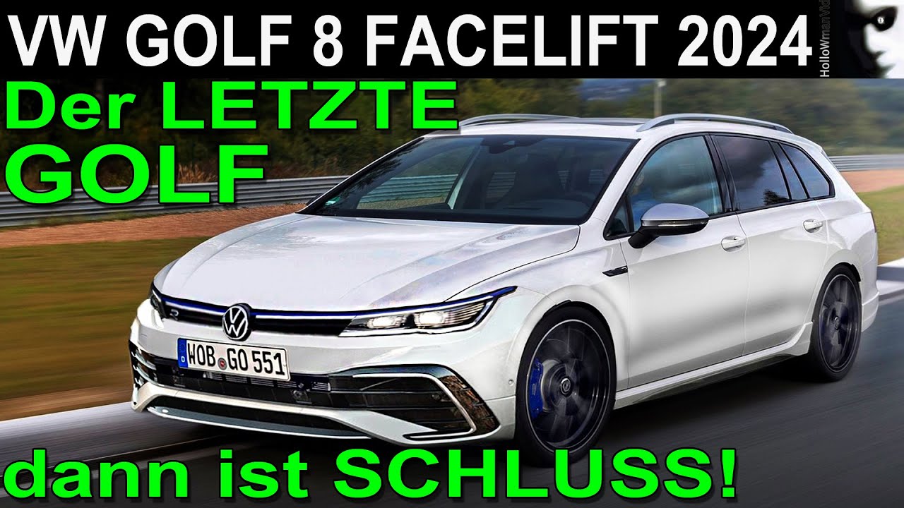 😲 VW Golf 8 FACELIFT 2024 fast UNGETRANT  Analyse & Vergleich zu  Vorfacelift Details Neuerungen 