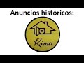 Anuncios históricos: &quot;Rima&quot;