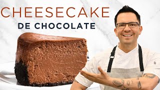 CUIDADO!: Adictos al CHEESE CAKE, esta receta con CHOCOLATE es para ustedes 🍫🍰