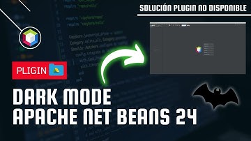 🖥️🌙 Activa el Modo Oscuro en Apache NetBeans con este Plugin | Fácil y Rápido 🦇