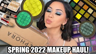 NEW SPRING 2022 MAKEUP HAUL ! SEPHORA , GXVE , SUMMER FRIDAYS , TROPICAL VIBES , NIGHTFLOWER