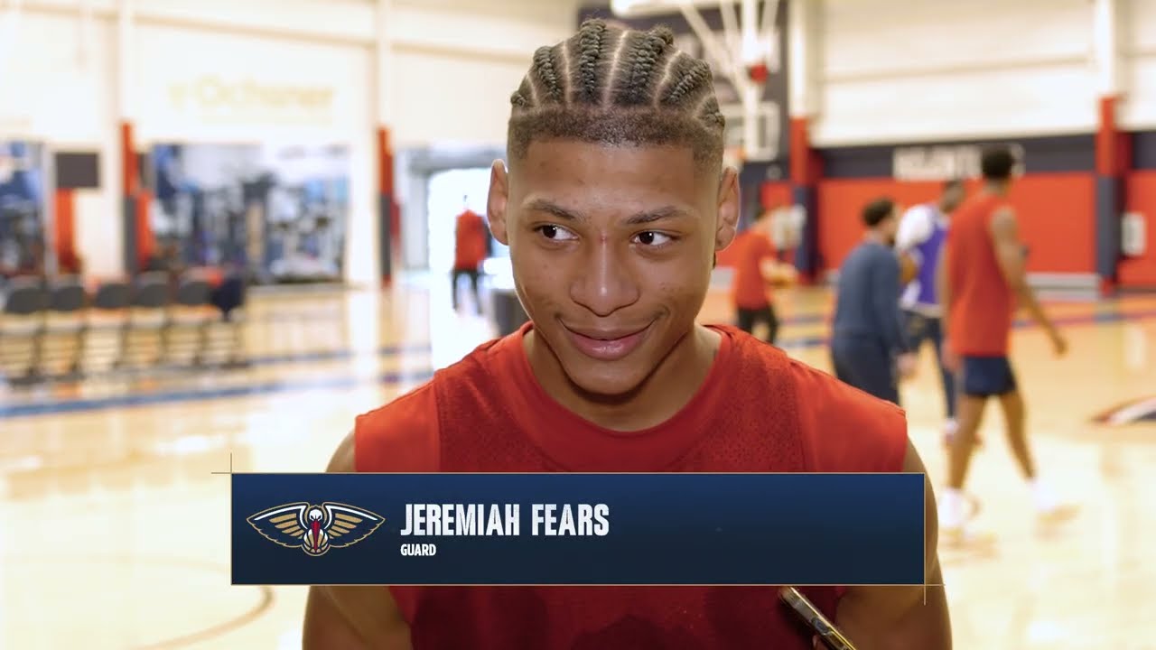 Jeremiah Fears on competitiveness in practices | Pelicans Training Camp 2026