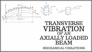 Transverse Vibration Analysis of an Axially-Loaded Euler-Bernoulli Beam (Continuous System)