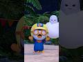 Boo! Spooky Ghost Song👻 | Halloween Song for Kids #Shorts