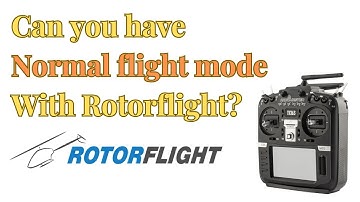 Rotorflight Nexus-XR "Normal Flight Mode" with Radiomaster TX16S ELRS