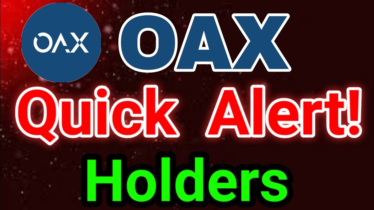 Oax crypto Latest Prediction! OAX Price Prediction analysis! OAX Coin Today  News - YouTube