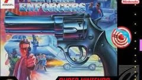 Lethal Enforcers SNES  Super Famicom   Super Nintendo SFC Demo USA