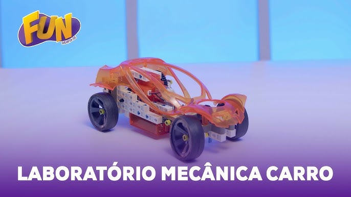 Kit Clementoni Ciência & Jogo - Laboratório de Mecânica: Carros de Corrida