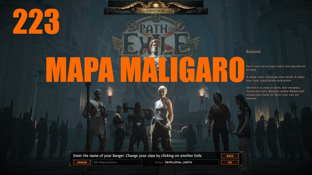 PoE odc. 223: Mapa Maligaro | Path of Exile (Standard_SSF, 