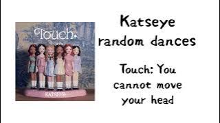 KATSEYE RANDOM DANCES with challenges | @katseyeworld | 