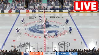 NHL LIVE Edmonton Oilers vs Vancouver Canucks | Game 7  20th May 2024 | NHL Full Match  NHL 24