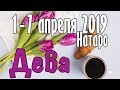 ДЕВА - таро прогноз 1-7 апреля 2019 года НАТАРО.